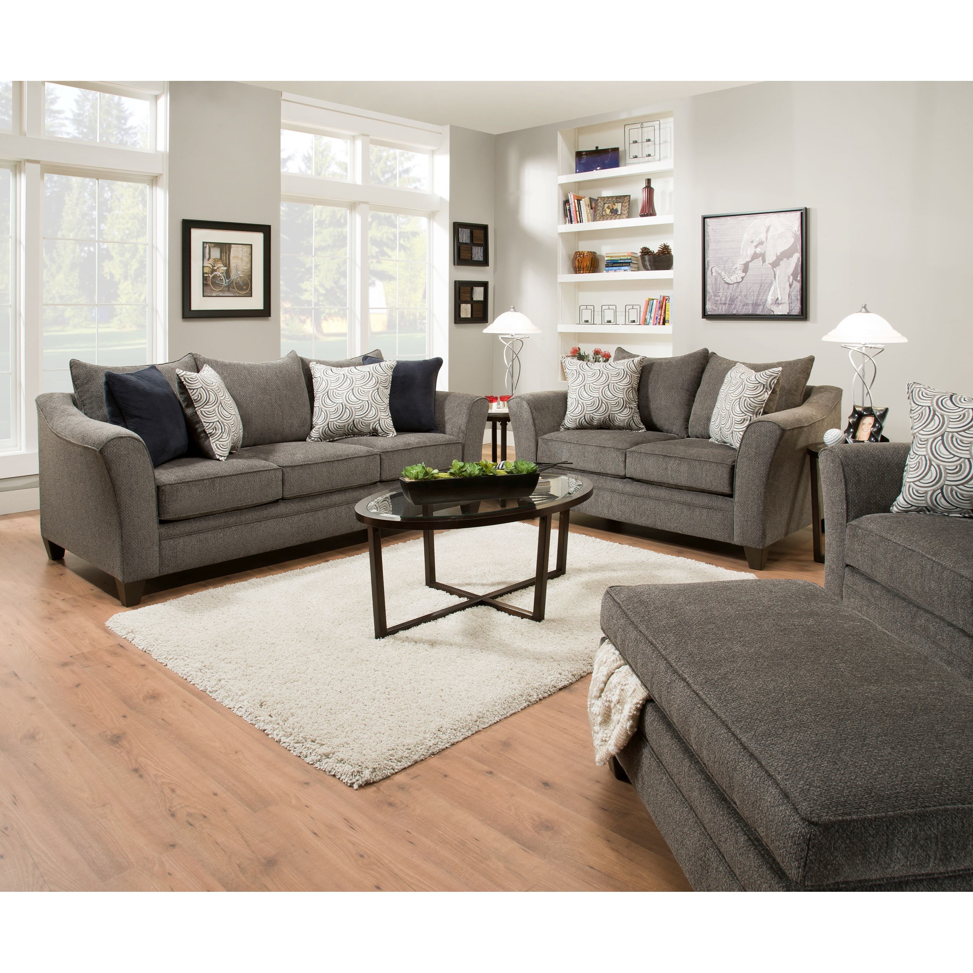 United Furniture Industries 6485 6485LivingRoomGroup4 Living Room Group